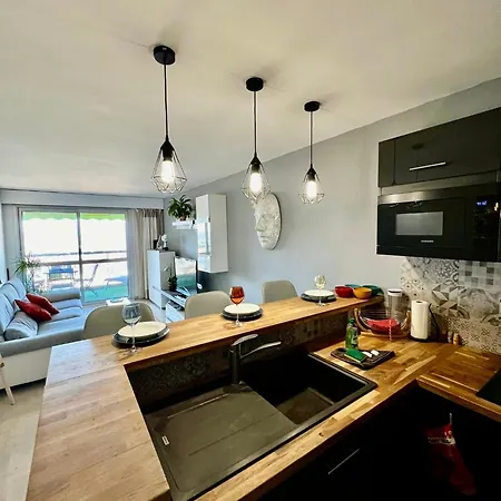 & Calme 3p Climatise 2 Vue Panoramique Parking Privatif En Sous Sol Apartment Nice