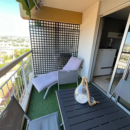 Apartment & Calme 3p Climatise 2 Vue Panoramique Parking Privatif En Sous Sol *